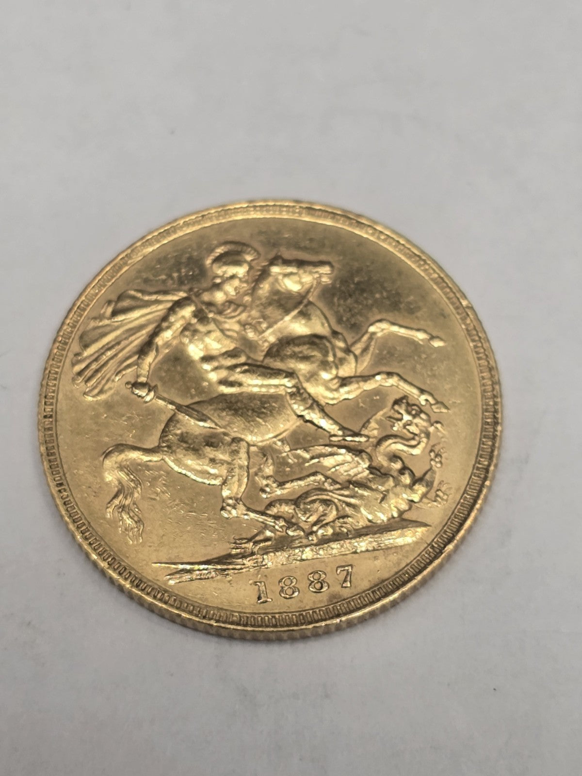 1887 Full Sovereign Coin, Weight 8g, (Sh26697b)
