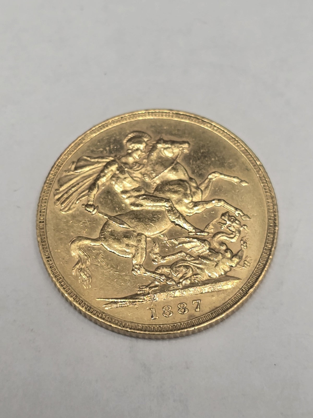 1887 Full Sovereign Coin, Weight 8g, (Sh26697b)