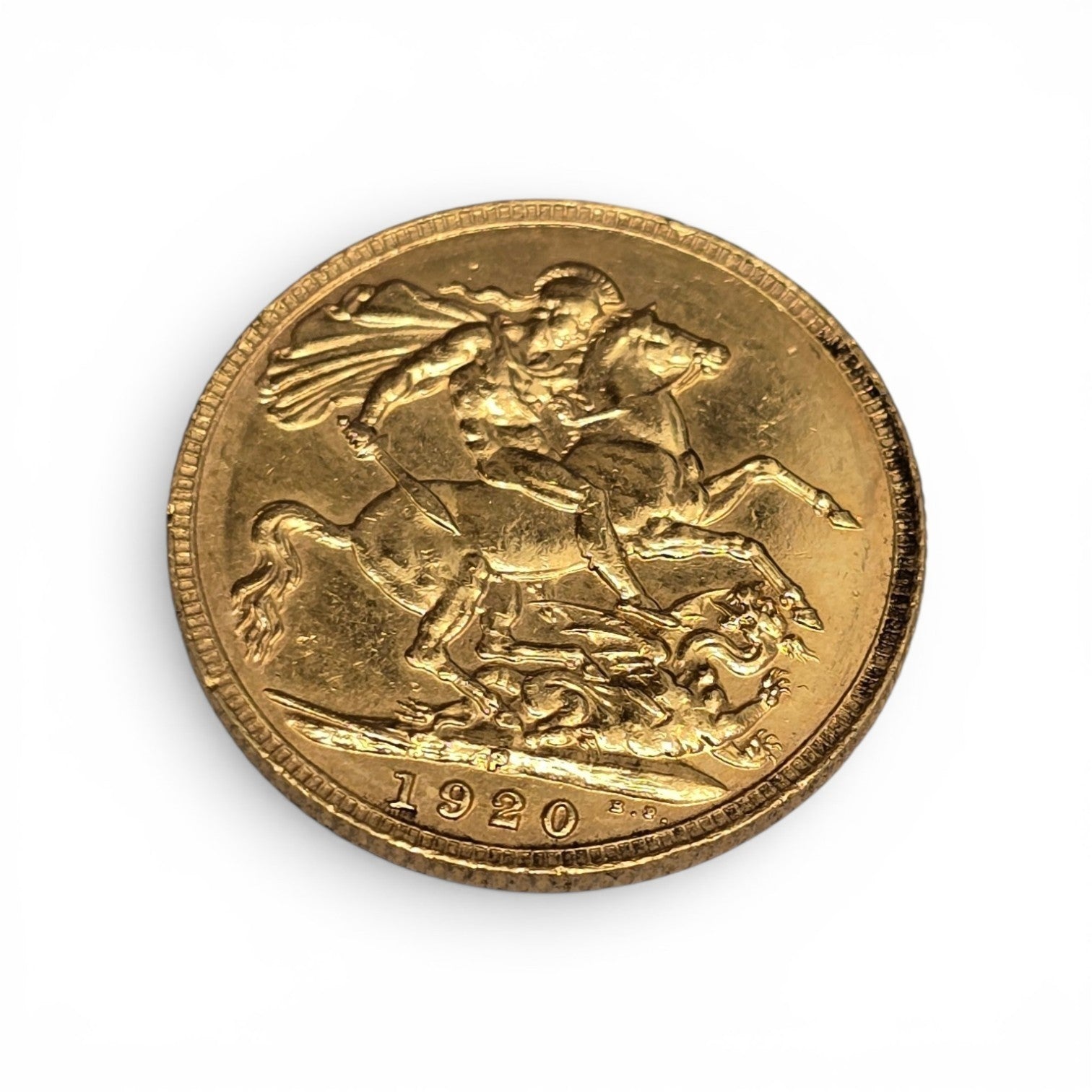 1920 Full Sovereign Coin. Weight 8g, Sh26611b