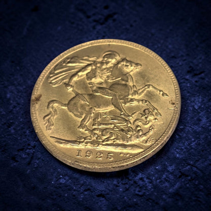 1925 Full Sovereign Coin, Weight 8g (Sh26696b)