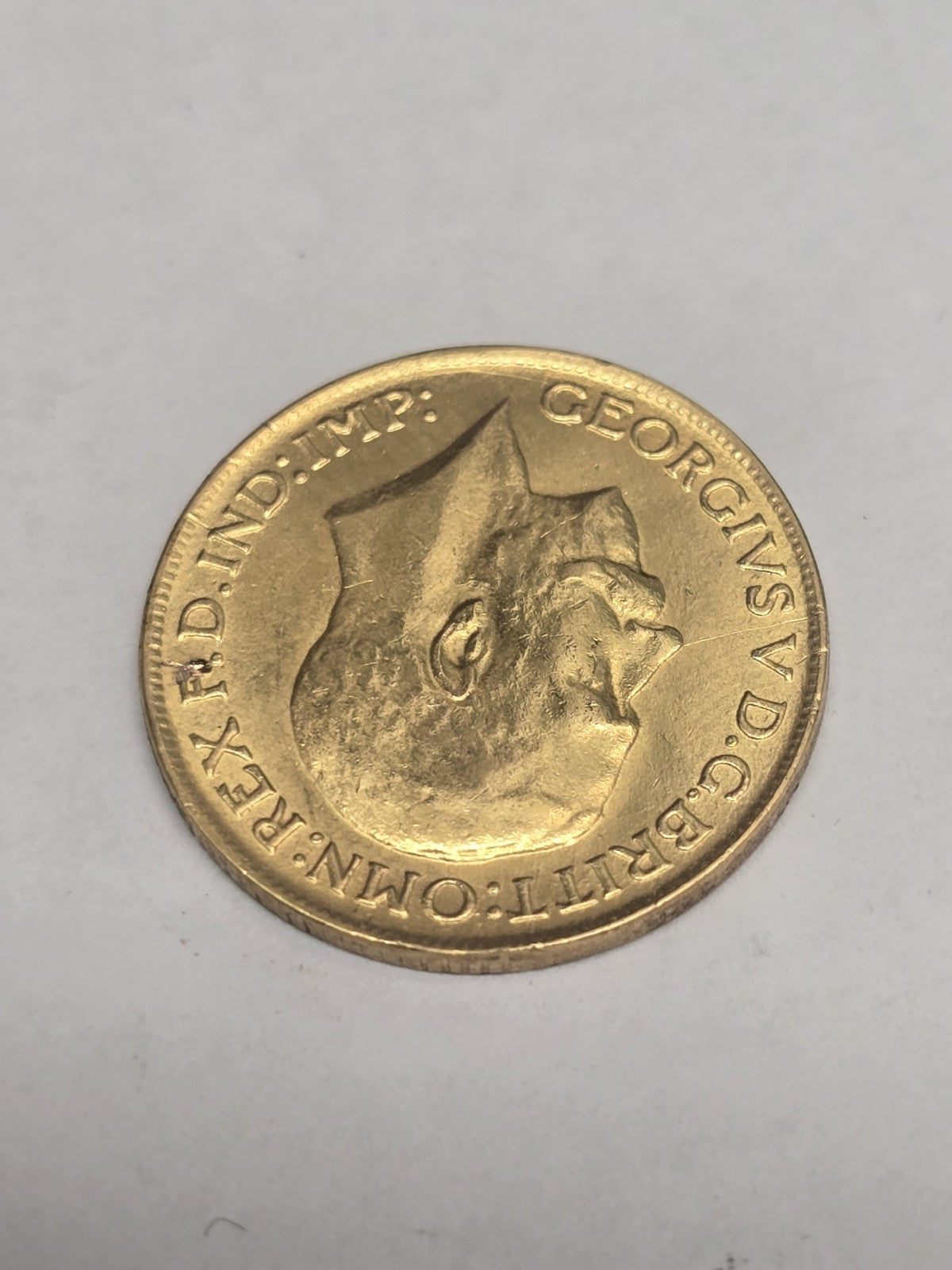 1925 Full Sovereign Coin, Weight 8g (Sh26696b)