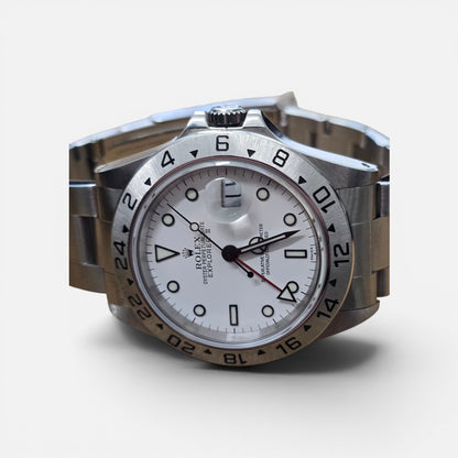 rolex explorer 2, Model 16570, polar swiss only, Age 1999,  (Sh26725b)