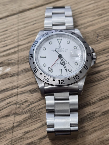 rolex explorer 2, Model 16570, polar swiss only, Age 1999,  (Sh26725b)