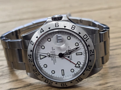 rolex explorer 2, Model 16570, polar swiss only, Age 1999,  (Sh26725b)