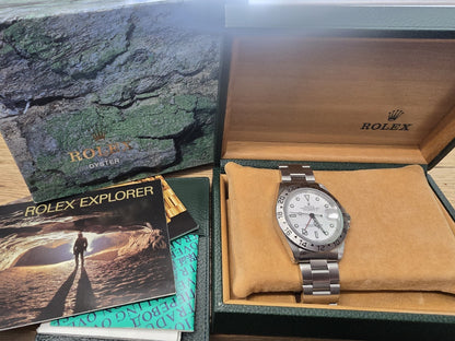 rolex explorer 2, Model 16570, polar swiss only, Age 1999,  (Sh26725b)