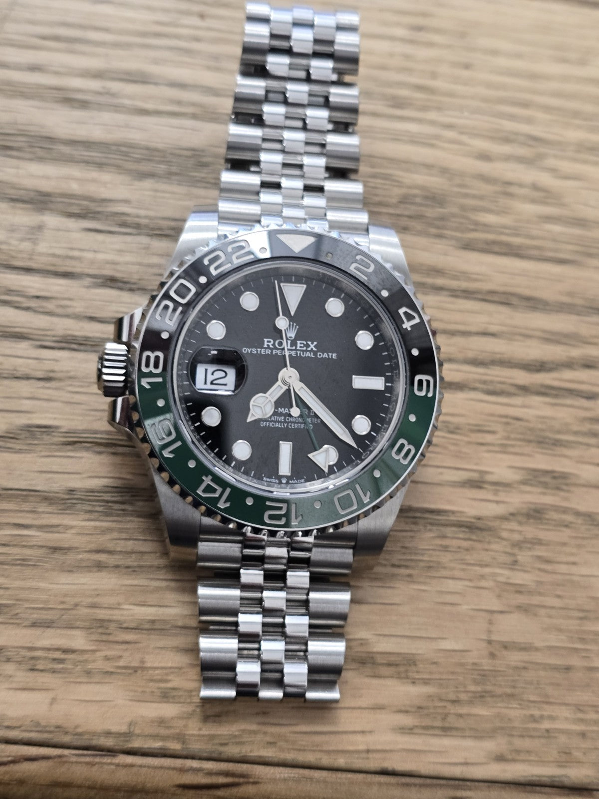 rolex gmt master ii 126720vtnr, Sprite, Age 2025, Full Set Sh26724b