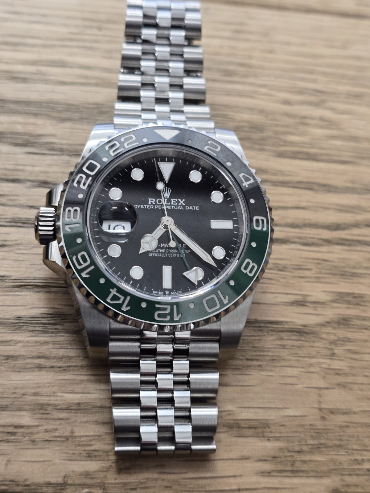 rolex gmt master ii 126720vtnr, Sprite, Age 2025, Full Set Sh26724b