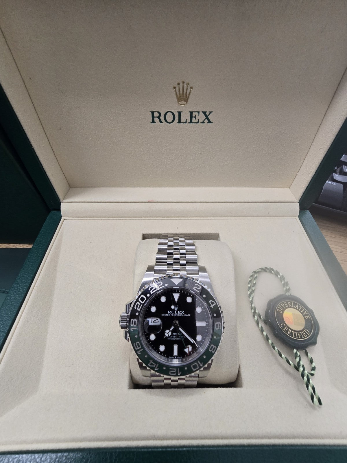 rolex gmt master ii 126720vtnr, Sprite, Age 2025, Full Set Sh26724b