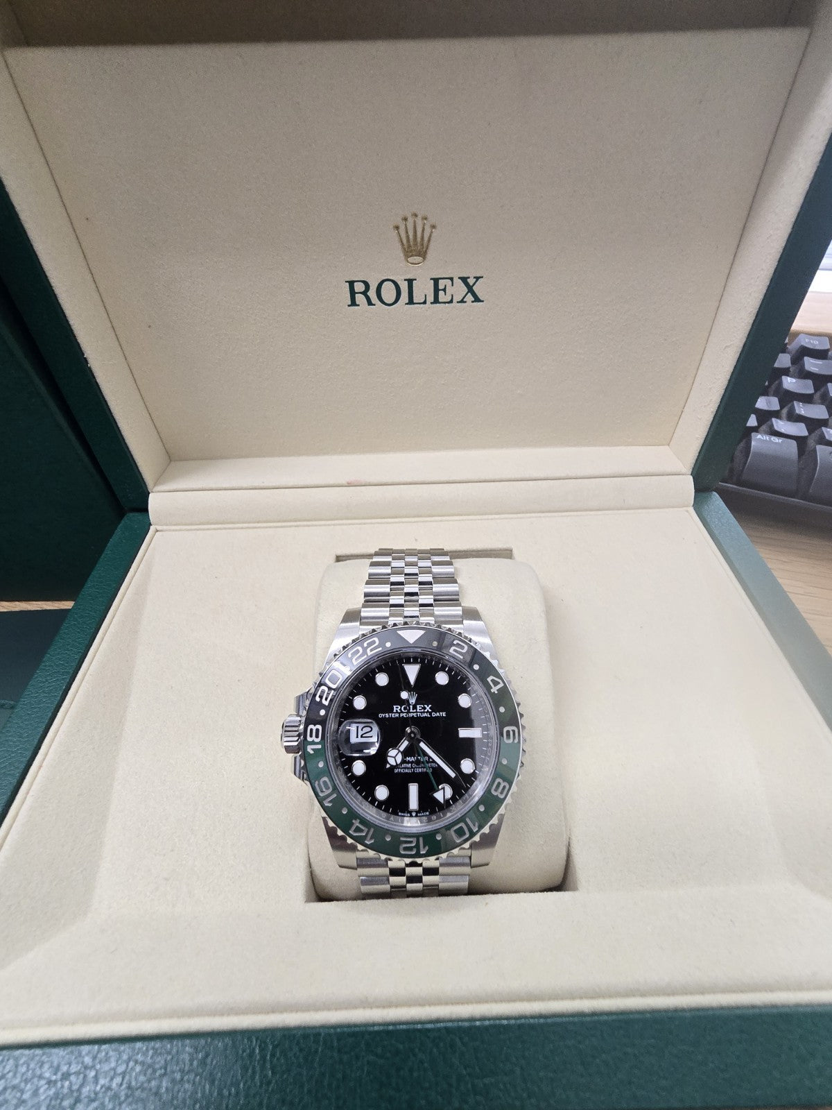 rolex gmt master ii 126720vtnr, Sprite, Age 2025, Full Set Sh26724b