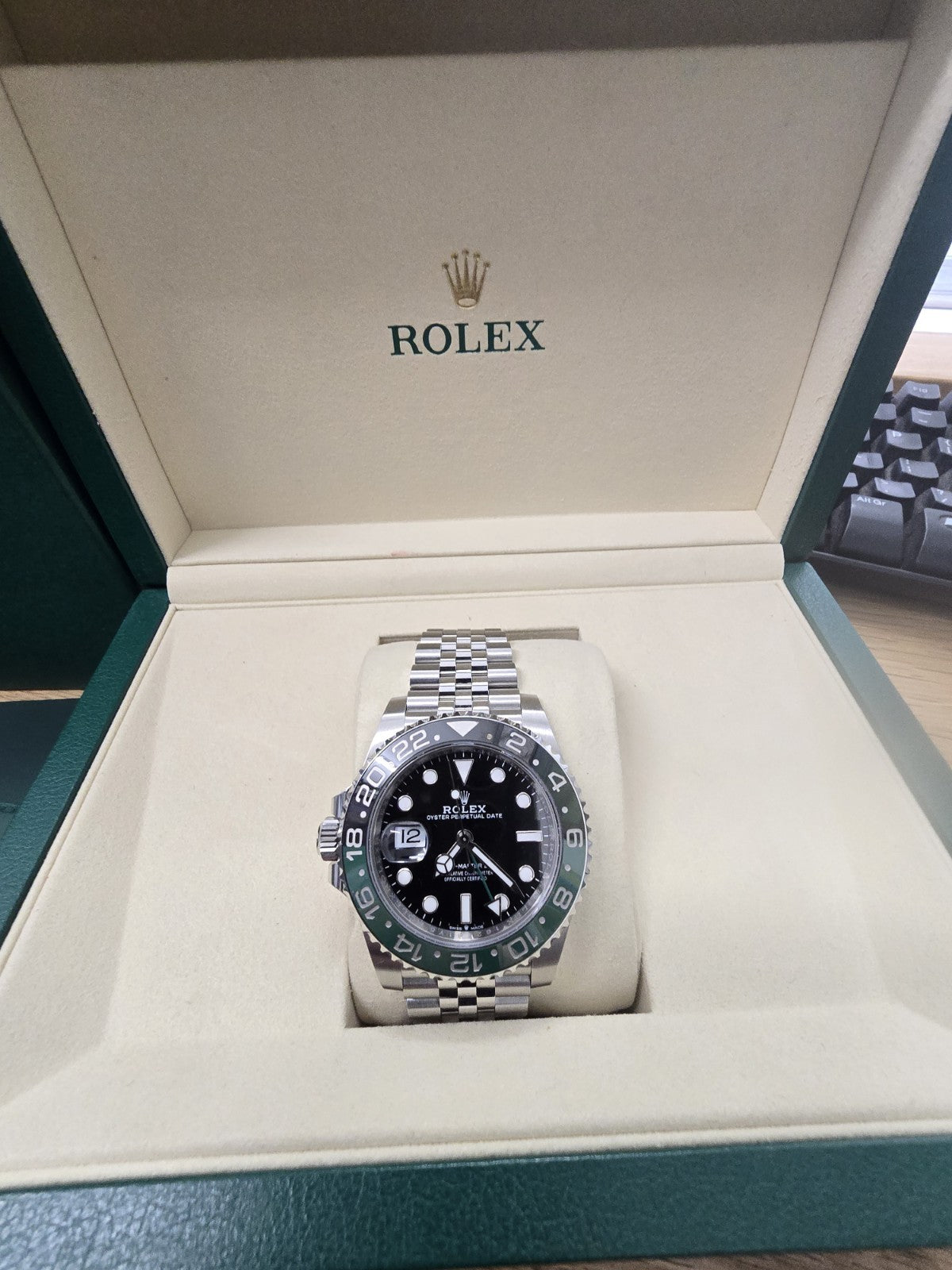 rolex gmt master ii 126720vtnr, Sprite, Age 2025, Full Set Sh26724b