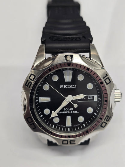 Seiko Solar Air Divers 200m Watch (Sh25168l)