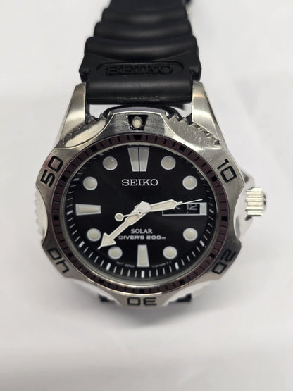 Seiko Solar Air Divers 200m Watch (Sh25168l)