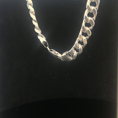 925 silver curb bracelet 32.6g 23cm sh24719b
