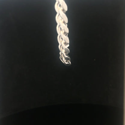 925 silver curb bracelet 32.6g 23cm sh24719b